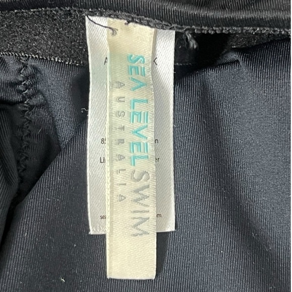 Sea Level Eco Essentials High Leg Bandeau One Piece - Picture 6 of 10